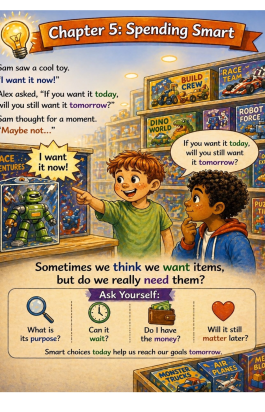 Money Masters: Financial Literacy for Kids (Ages 5–11) Series-01